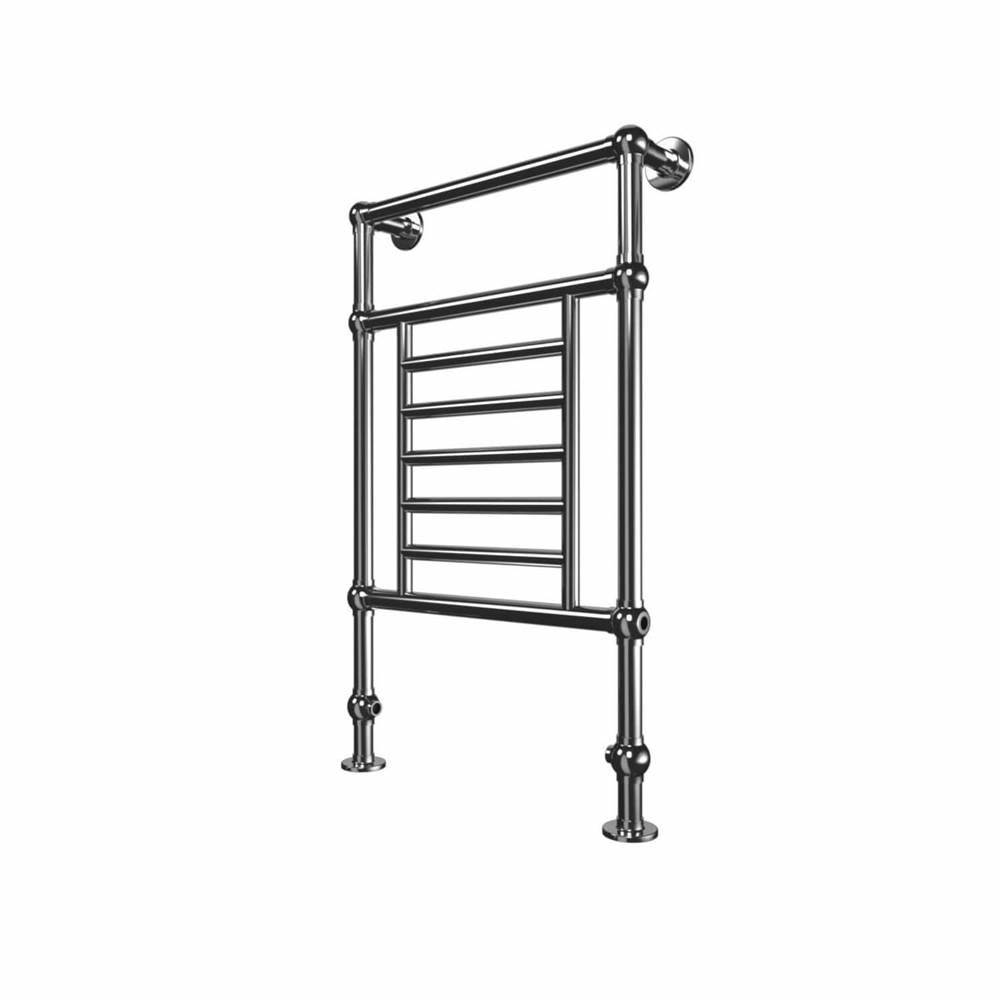 ICO Bath Thames Hydronic Floor Standing Towel Warmer - Chrome-shop