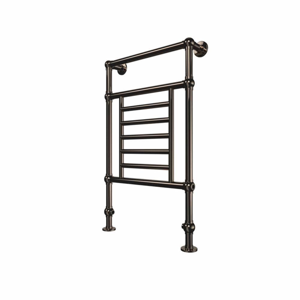 ICO Bath Thames Hydronic Floor Standing Towel Warmer - Polished Nickel-related