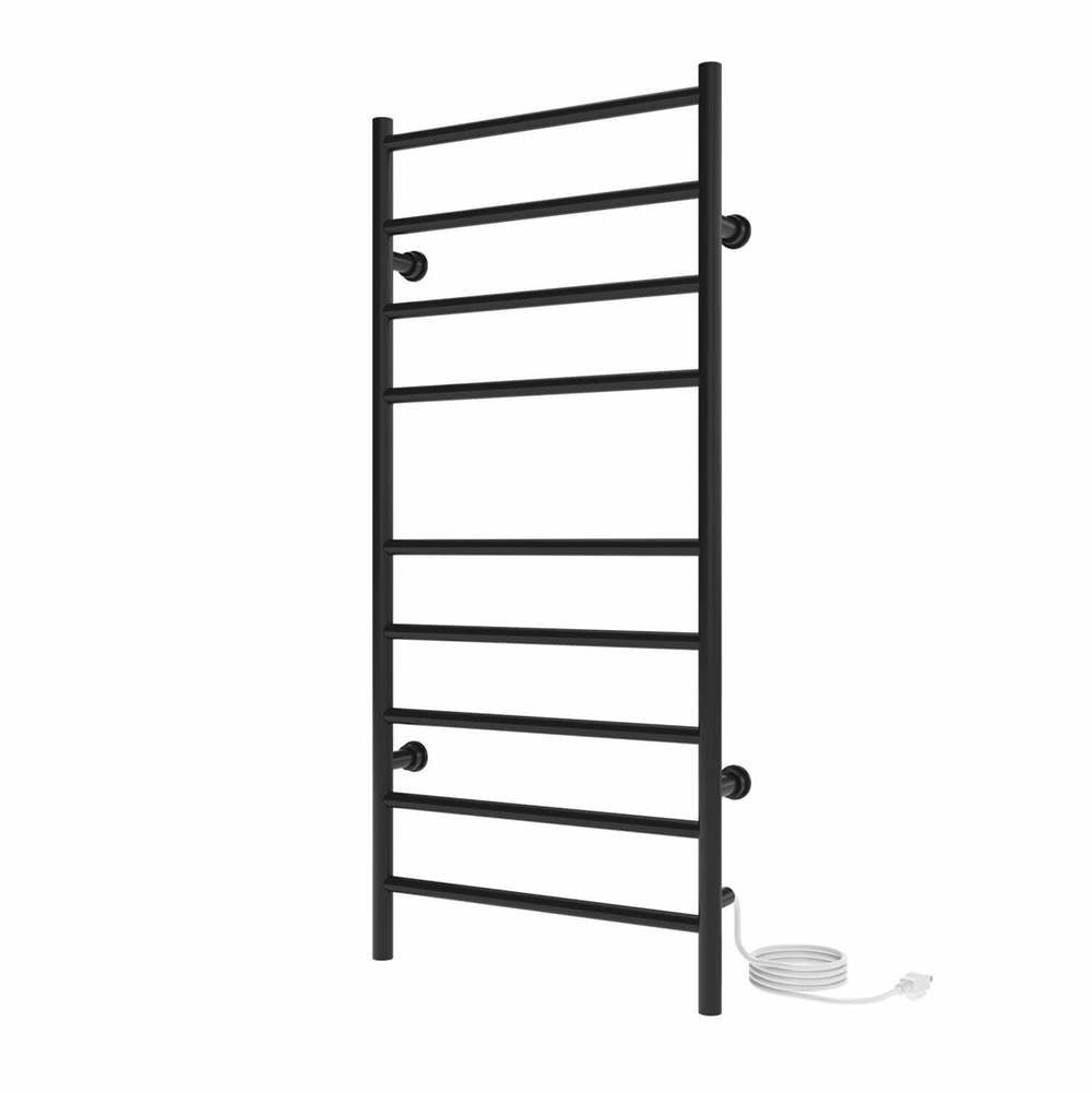 ICO Bath 18''x40'' Kontour Linear Electric Plug-In Towel Warmer - Matte Black-shop