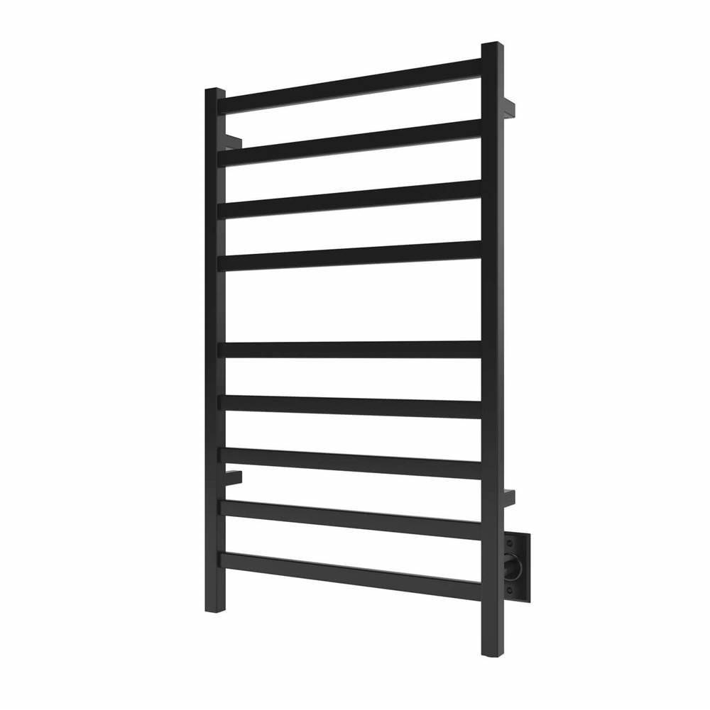 ICO Bath 24''x40'' Kontour Square Electric Hardwired Towel Warmer - Matte Black-shop