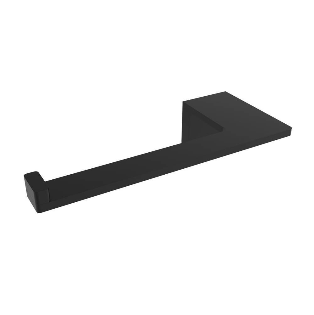 ICO Bath Ash Toilet Paper Holder - Matte Black (RH Post)-related
