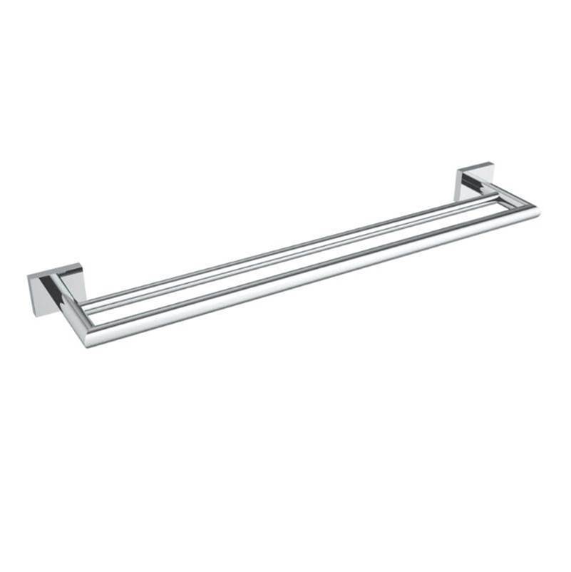 ICO Bath Crater 24'' Double Towel Bar - Chrome-related