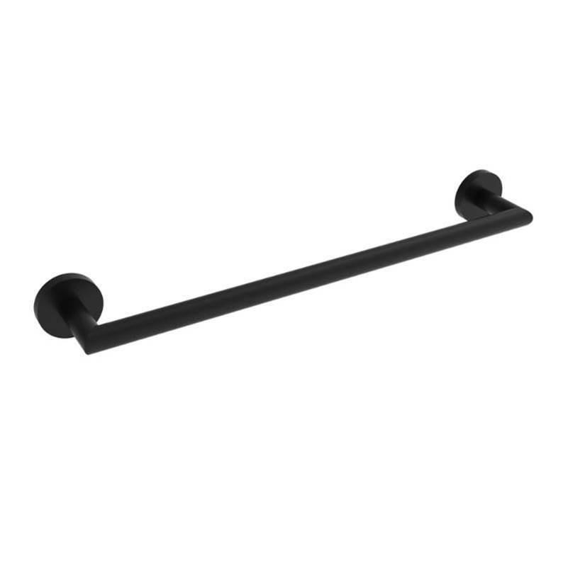 ICO Bath Summit 18'' Towel Bar - Matte Black-shop