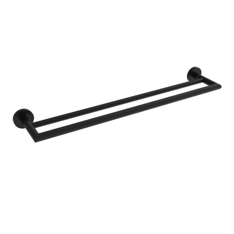 ICO Bath Summit 24'' Double Towel Bar - Matte Black-related