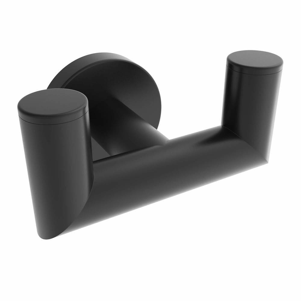 ICO Bath Summit Double Towel Hook - Matte Black-shop