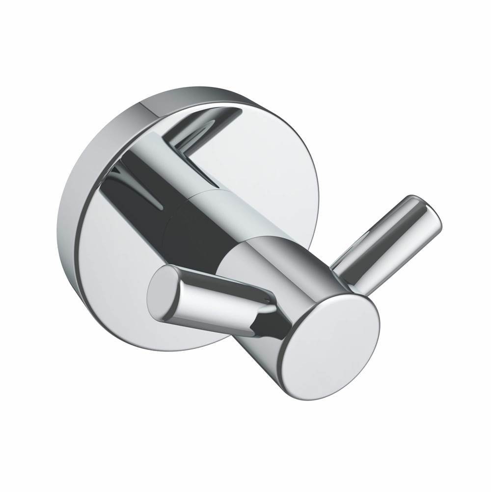 ICO Bath Summit Double Towel Hook - Chrome-related