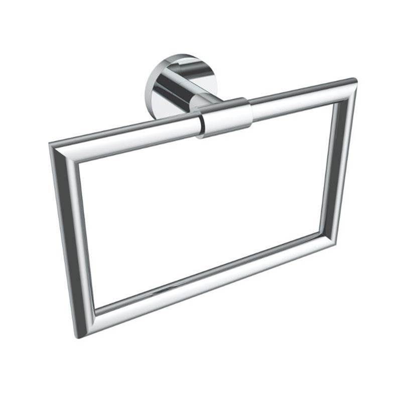 ICO Bath Summit Towel Ring - Chrome-related