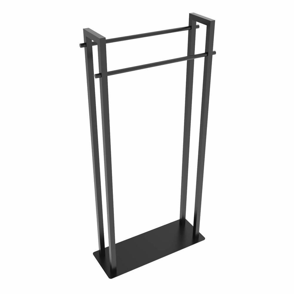 ICO Bath Square Freestanding Towel Stand - Matte Black-related