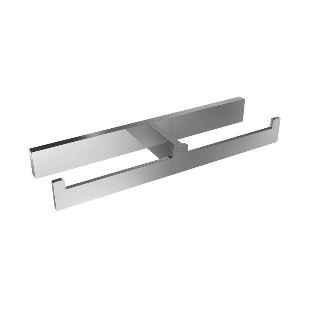 ICO Bath Erupt Double Toilet Paper Holder - Chrome-shop