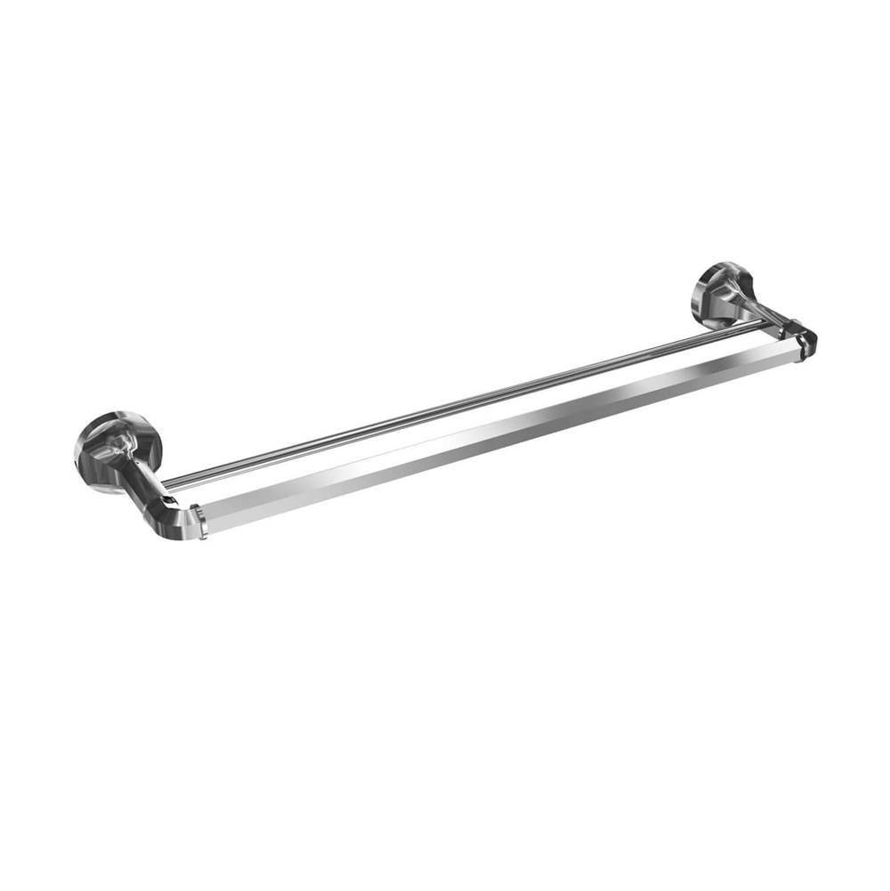 ICO Bath Magma 24'' Double Towel Bar - Chrome-related