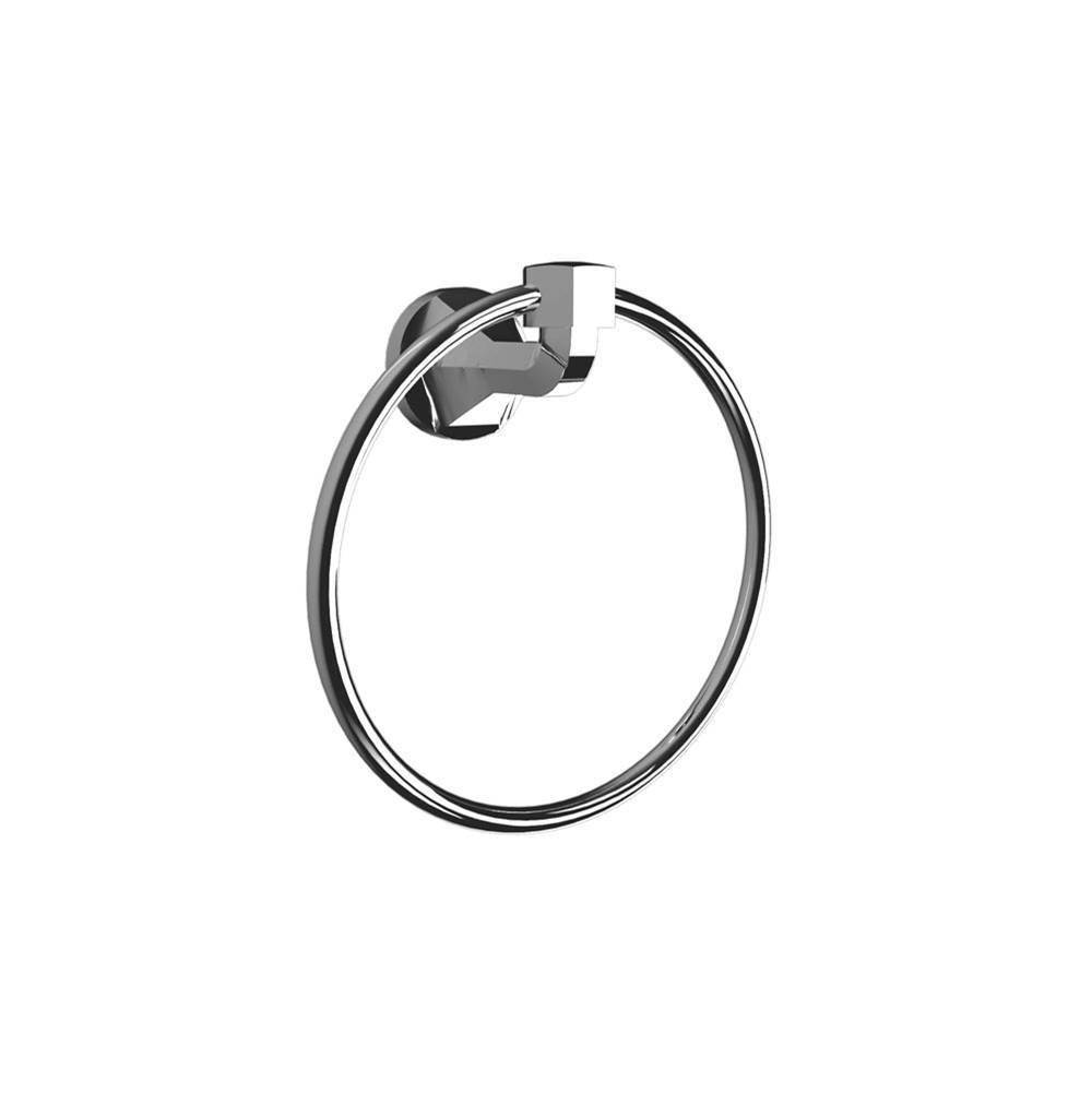ICO Bath Magma Towel Ring - Chrome-related