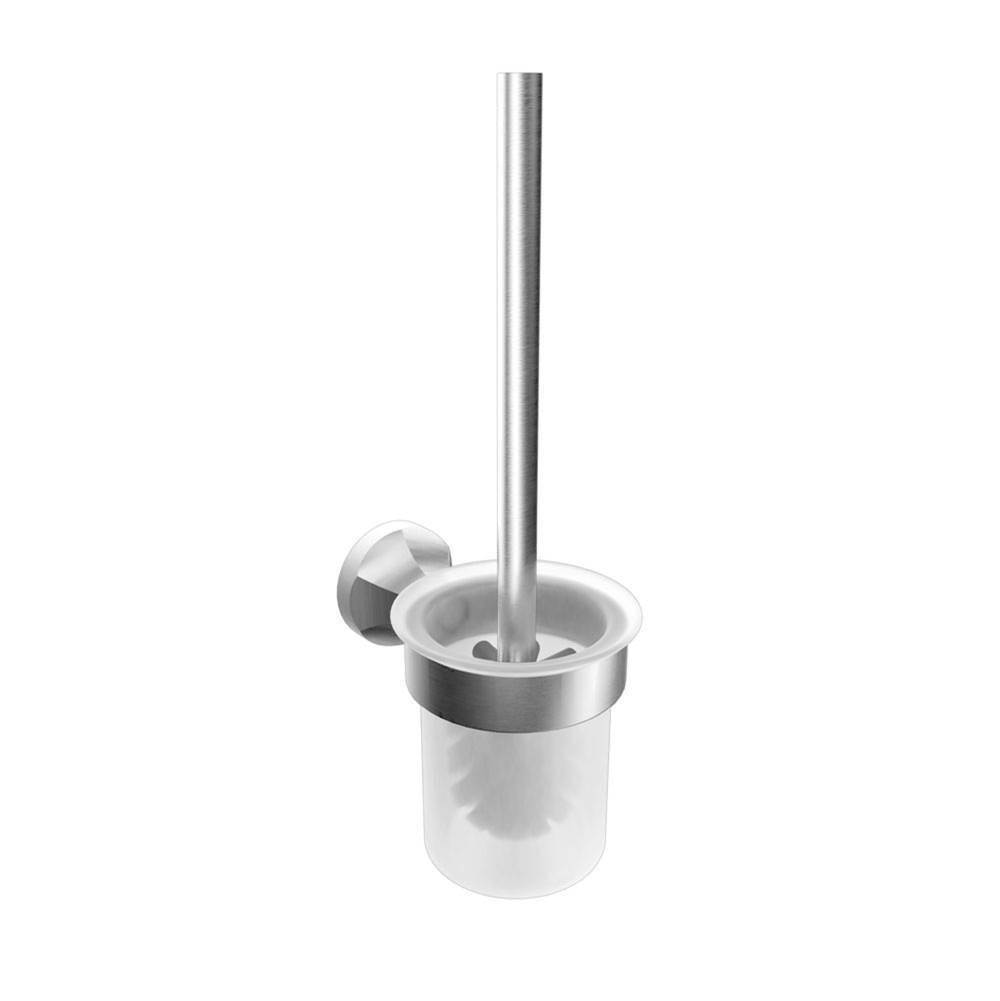 ICO Bath Magma Wall-Mounted Toilet Brush - Brushed Nickel-related