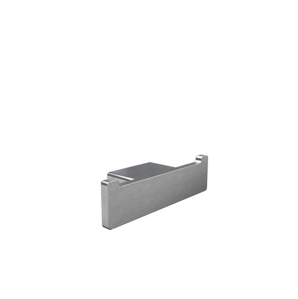 ICO Bath Cinder Double Towel Hook - Brushed Nickel-shop