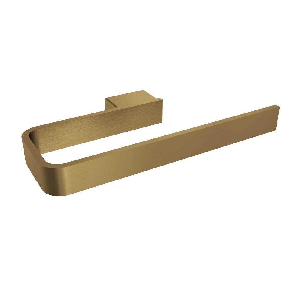 ICO Bath Cinder 8'' Towel Bar - Brushed Gold Dark-related