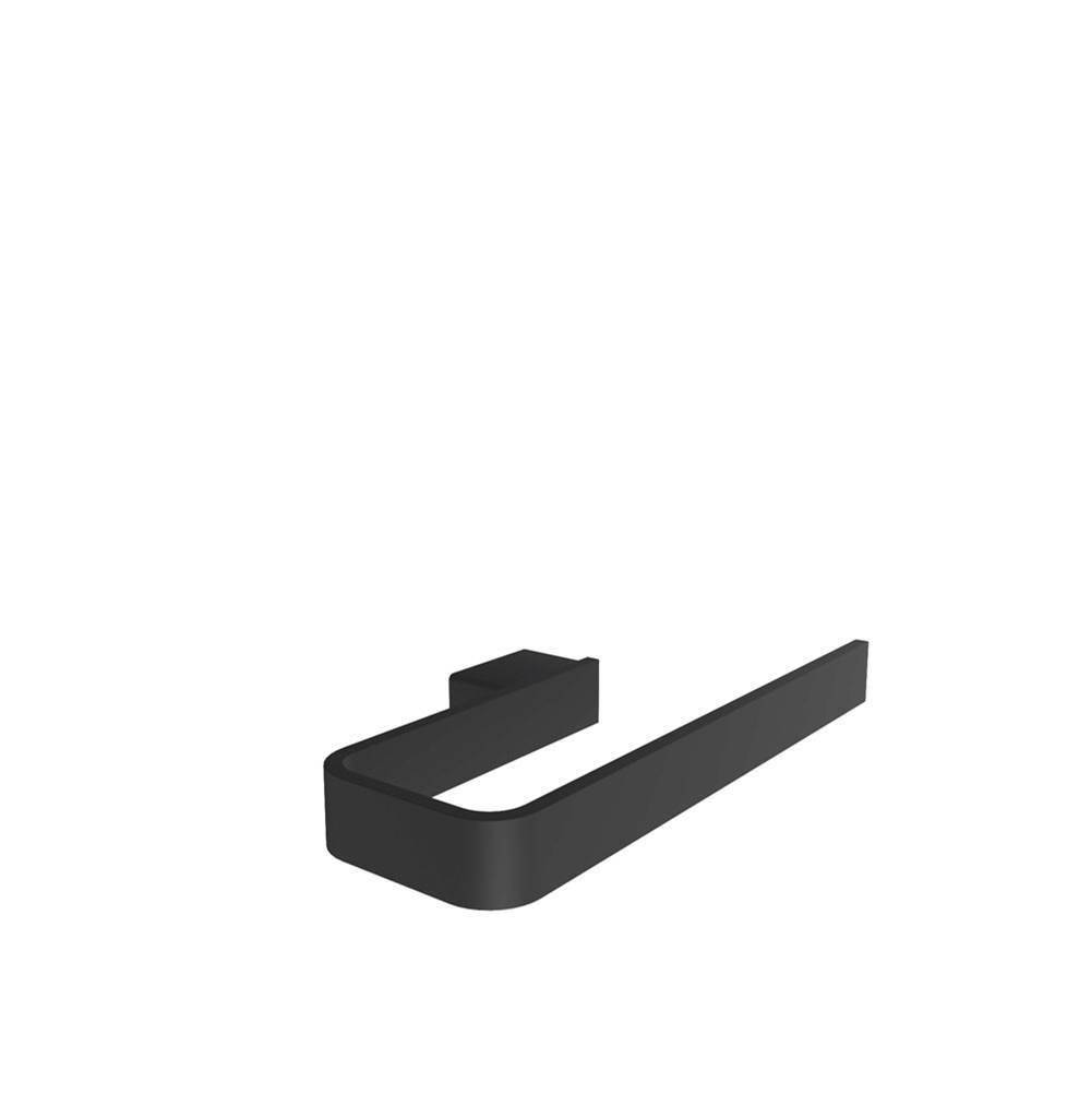 ICO Bath Cinder 8'' Towel Bar - Matte Black-related