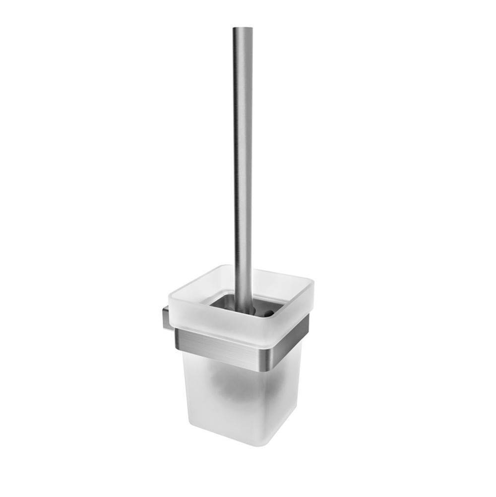 ICO Bath Cinder Wall-Mounted Toilet Brush - Brushed Nickel-related