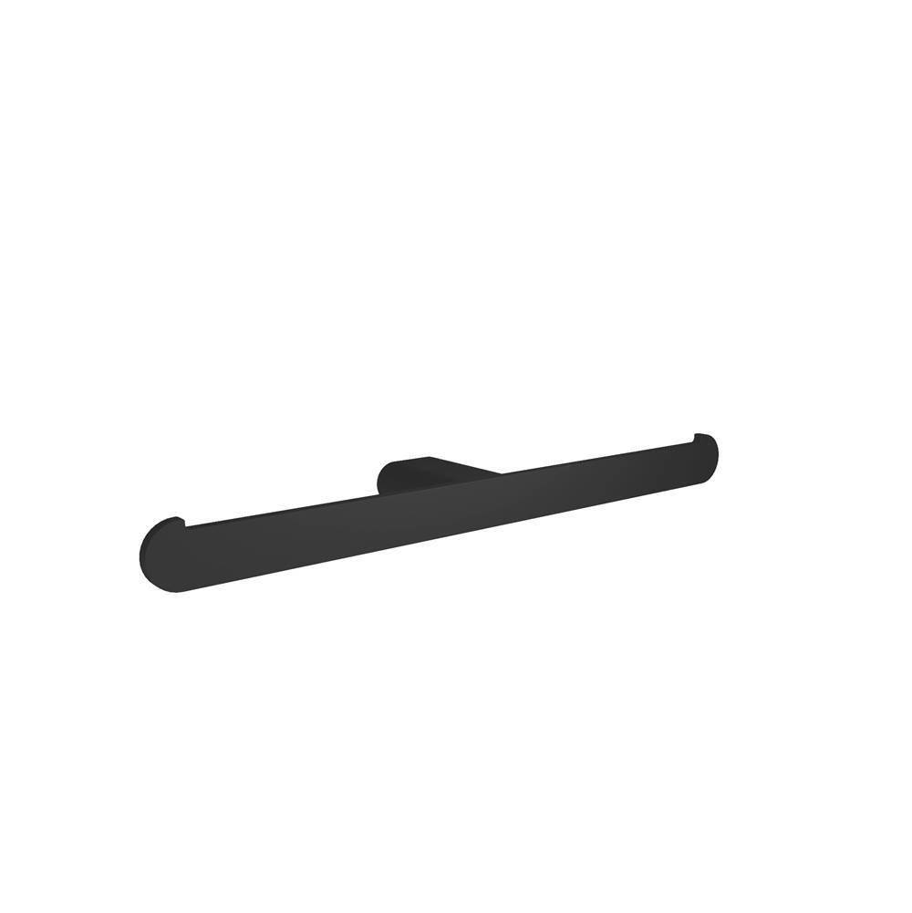 ICO Bath Flow Double Toilet Paper Holder - Matte Black-shop