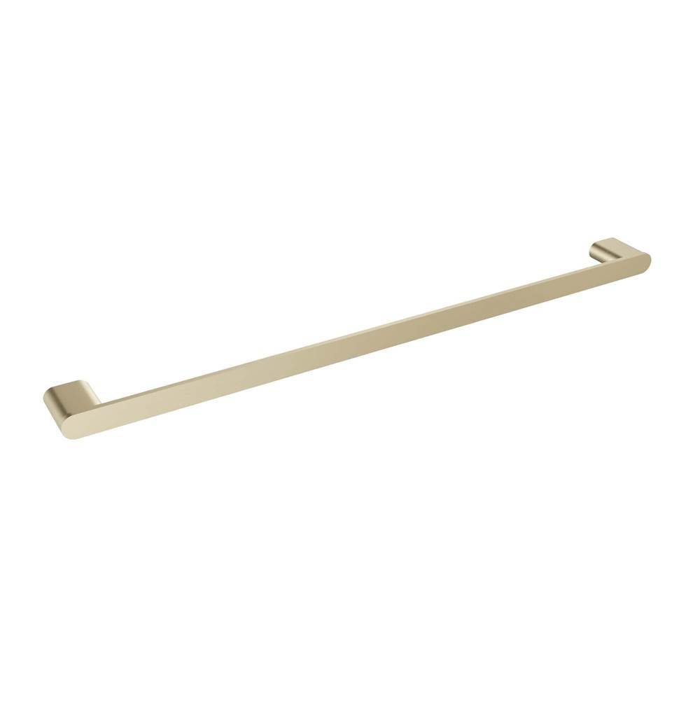 ICO Bath Flow 24'' Towel Bar - Brushed Gold Light-related