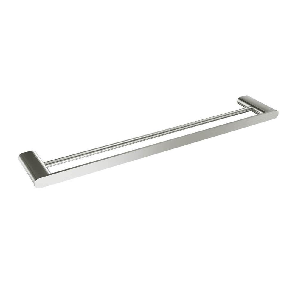 ICO Bath Flow 24'' Double Towel Bar - Brushed Nickel-related