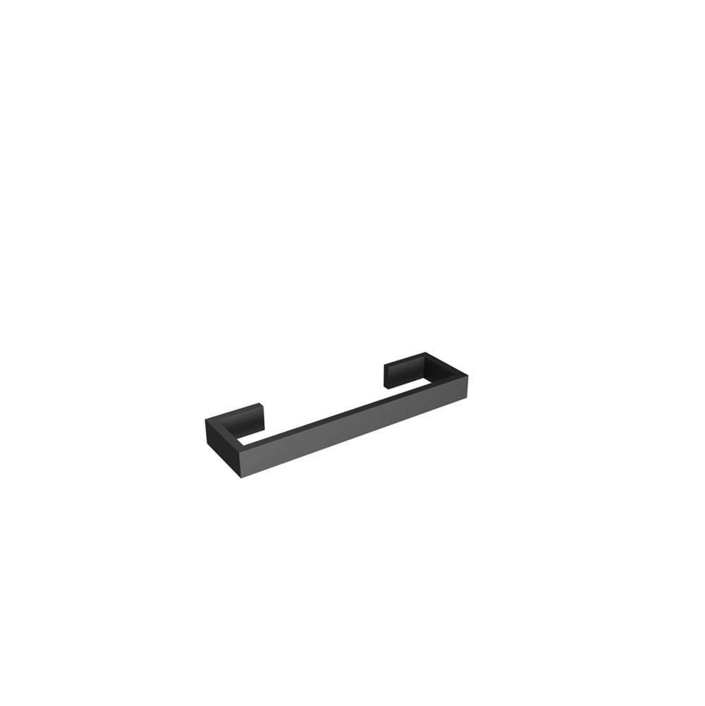 ICO Bath Fire 12'' Towel Bar - Matte Black-shop