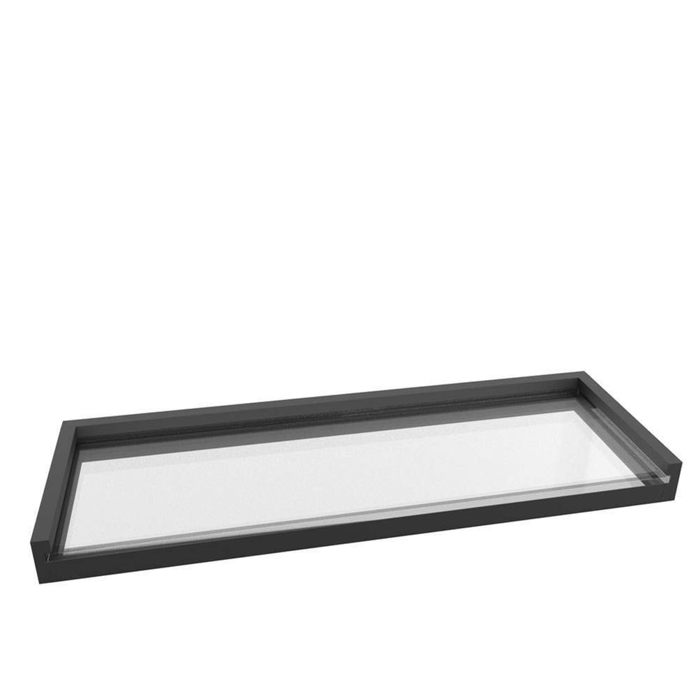 ICO Bath Fire Glass Shelf - Matte Black-related
