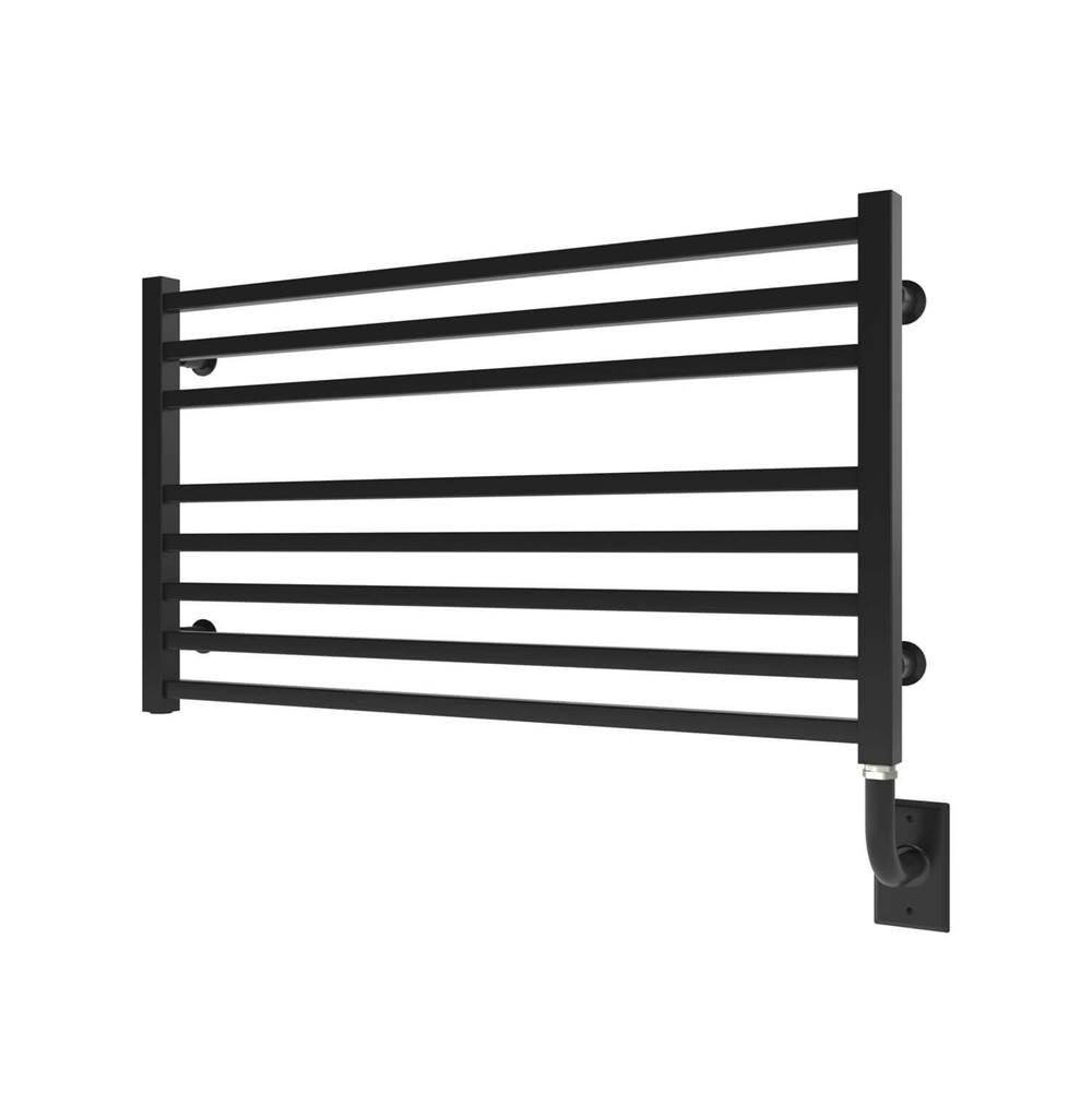 ICO Bath 35.5''x19'' Avento Electric Hardwired Towel Warmer - Matte Black-related