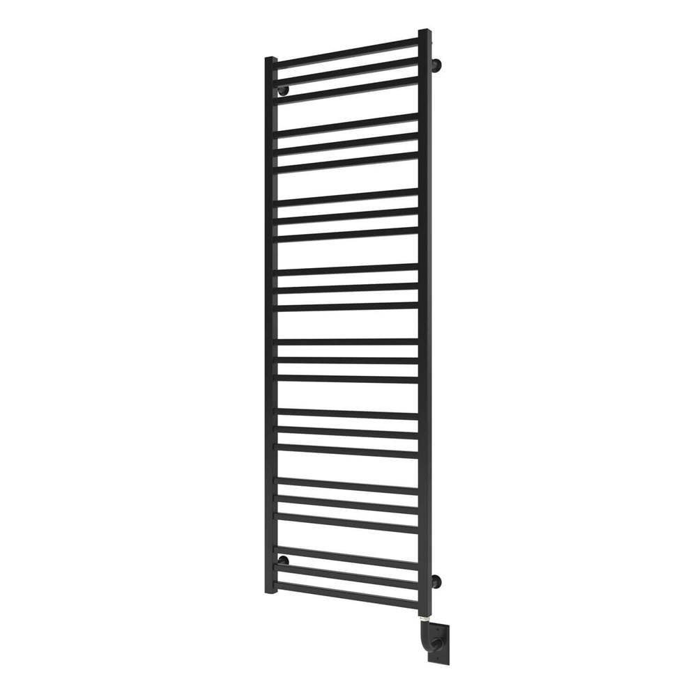 ICO Bath 23.5''x64'' Avento Electric Hardwired Towel Warmer - Matte Black-shop