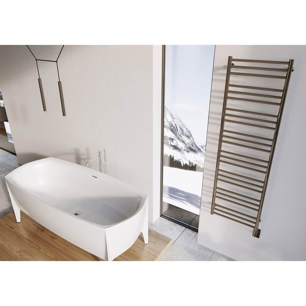 ICO Bath 19.5''x64'' Sorano Electric Hardwired Towel Warmer - Polished Nickel-related