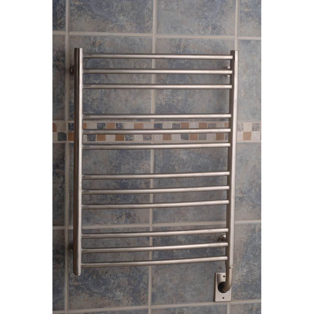 ICO Bath 23.5''x31'' Laveno Electric Hardwired Towel Warmer - Brushed Nickel-shop