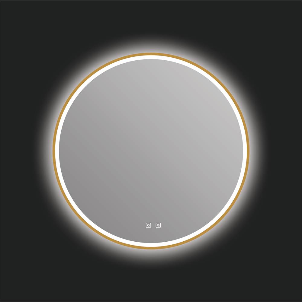 ICO Bath Denver 30'' LED Mirror - Brushed Gold-related