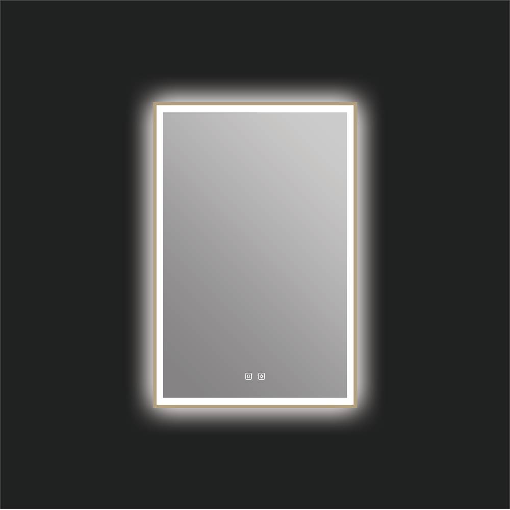 ICO Bath Eden 24'' x 36'' LED Mirror - Brushed Bronze-related