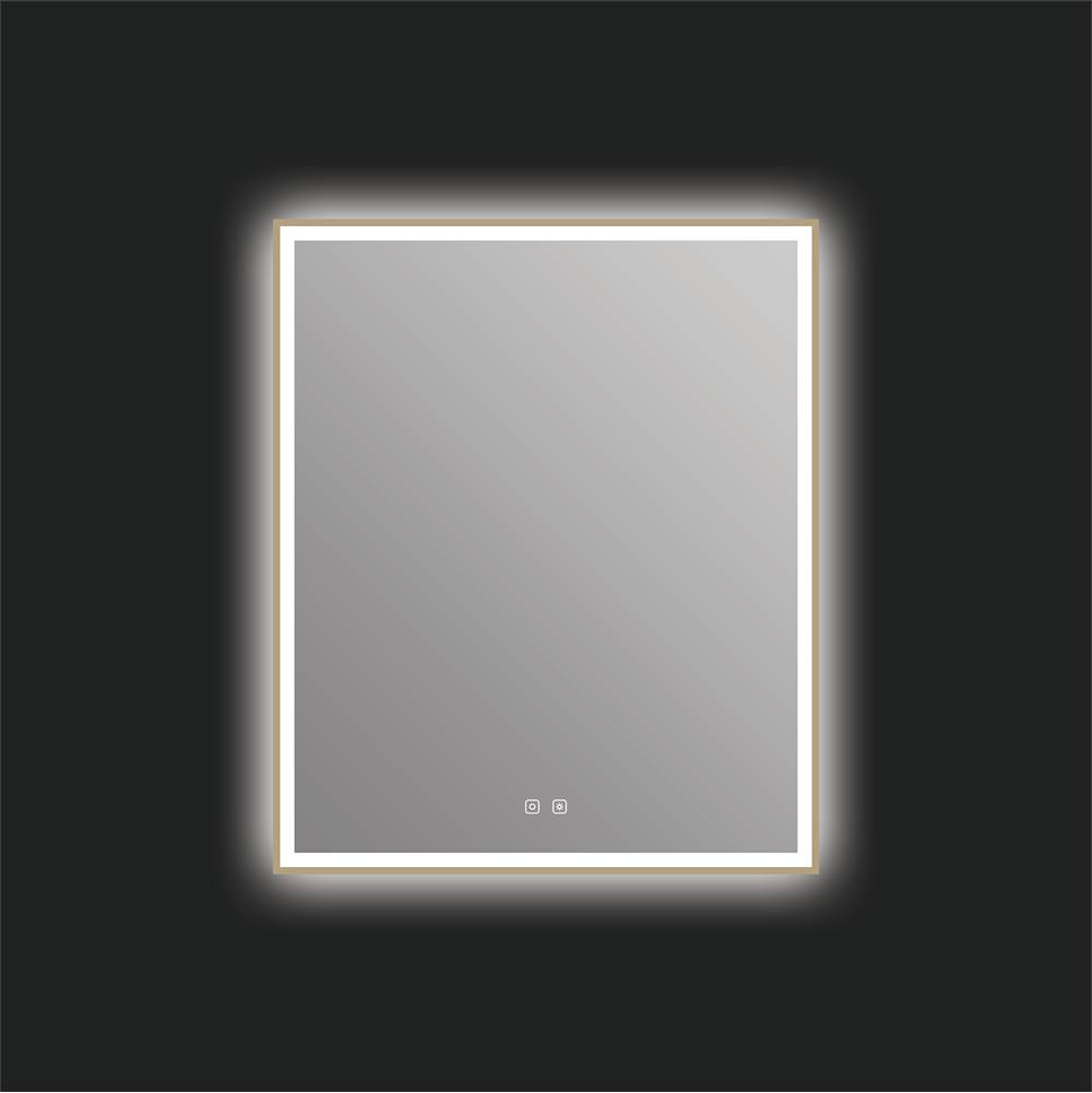 ICO Bath Eden 30'' x 36'' LED Mirror - Brushed Bronze-related