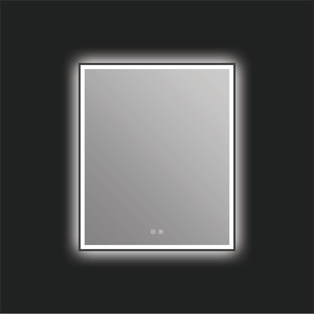ICO Bath Eden 30'' x 36'' LED Mirror - Matte Black-related
