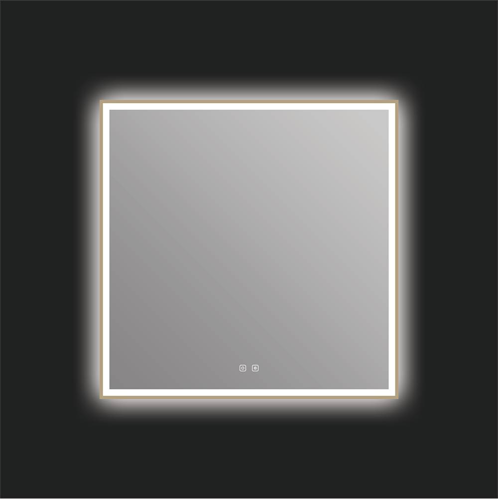 ICO Bath Eden 36'' x 36'' LED Mirror - Brushed Bronze-related