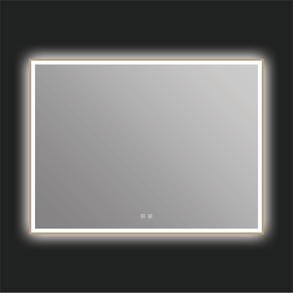 ICO Bath Eden 48'' x 36'' LED Mirror - Brushed Bronze-related
