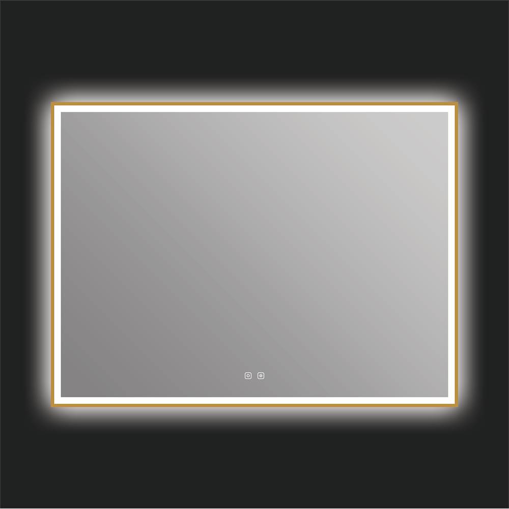ICO Bath Eden 48'' x 36'' LED Mirror - Brushed Gold-related