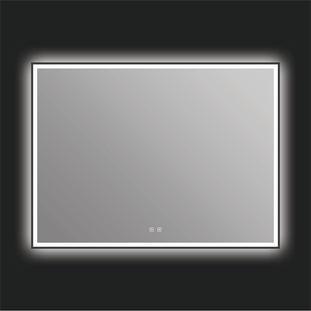 ICO Bath Eden 48'' x 36'' LED Mirror - Matte Black-related