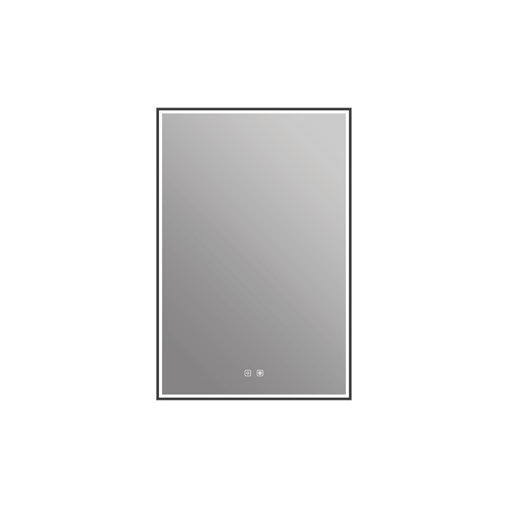 ICO Bath Nova 24'' x 36'' LED Medicine Cabinet - Matte Black-related