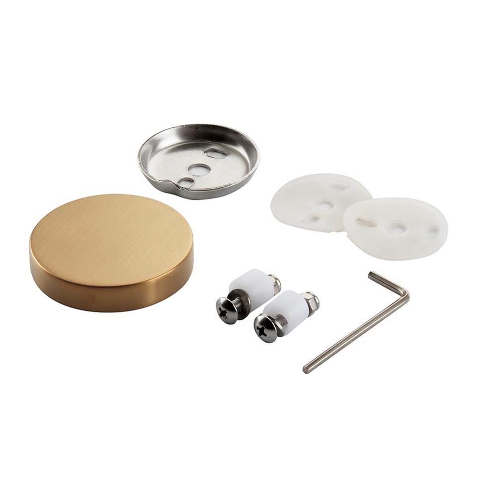 ICO Bath Glass Mounting Kit (Ember, Glow, Lava, Summit) - PVD Brushed Bronze-related