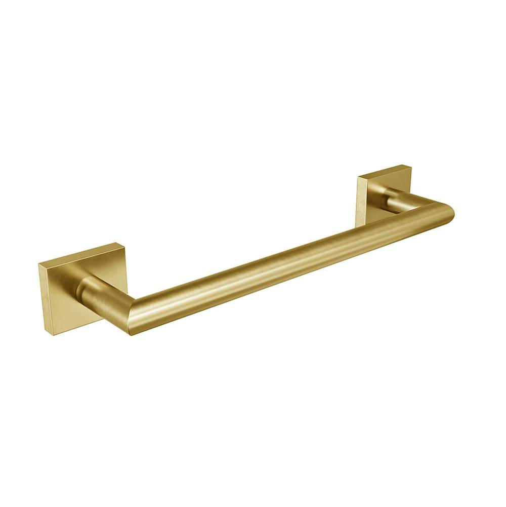 ICO Bath Crater 12'' Towel Bar - PVD Brushed Gold-related