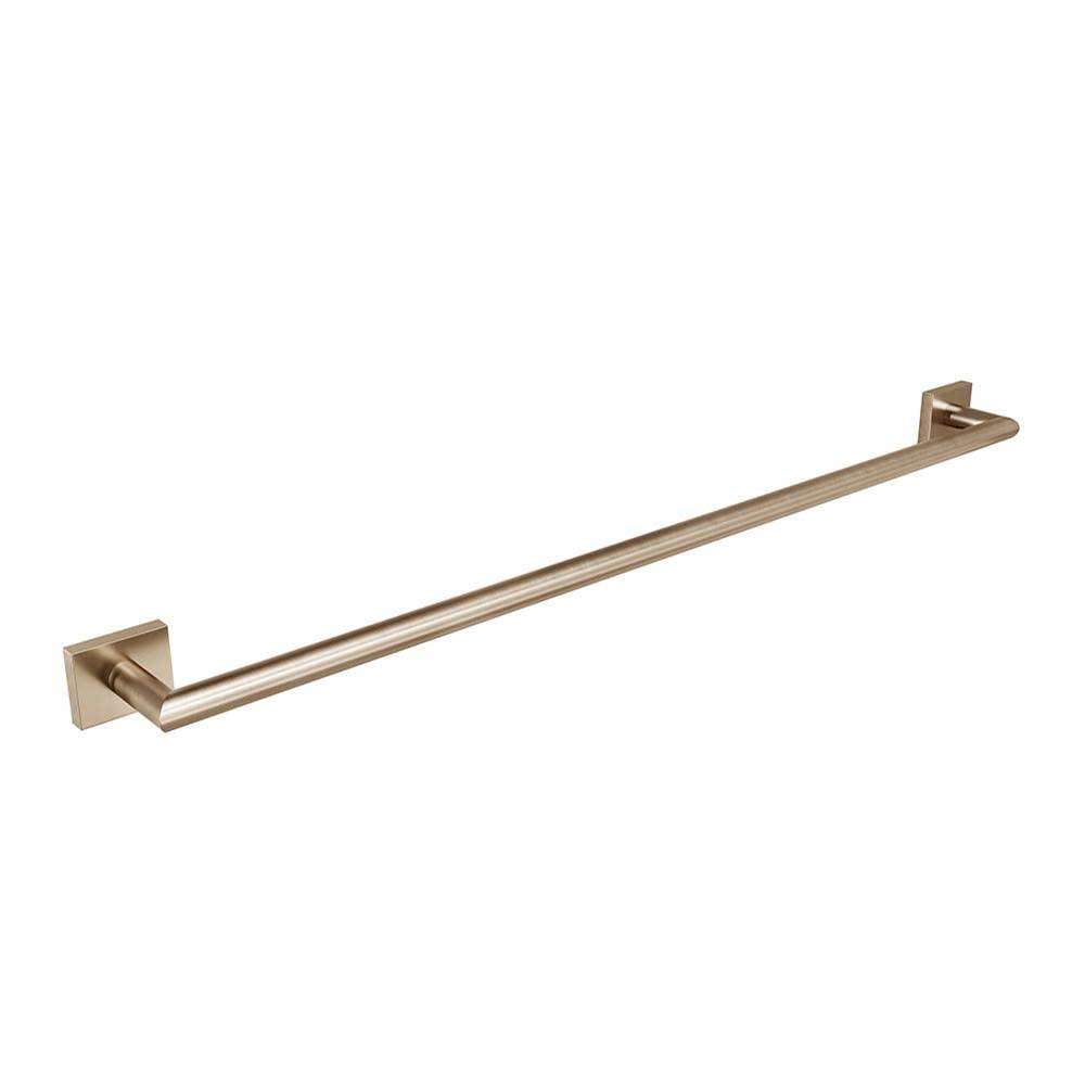 ICO Bath Crater 30'' Towel Bar - PVD Brushed Bronze-shop