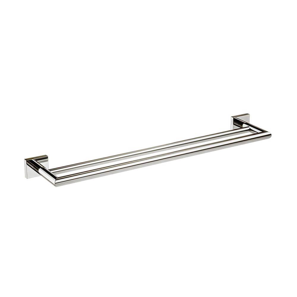 ICO Bath Crater 24'' Double Towel Bar - Polished Nickel-related