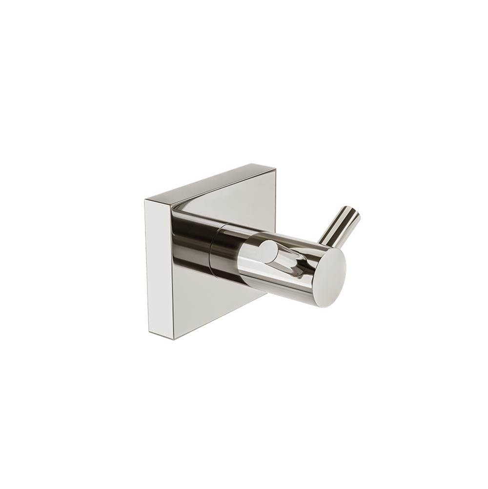 ICO Bath Crater Double Towel Hook - Polished Nickel-related