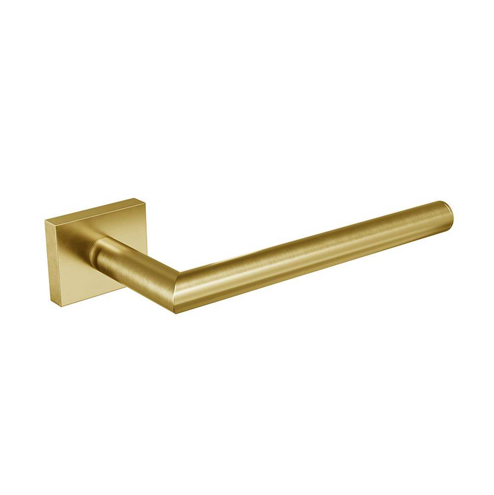ICO Bath Crater 8'' Towel Bar - PVD Brushed Gold-related