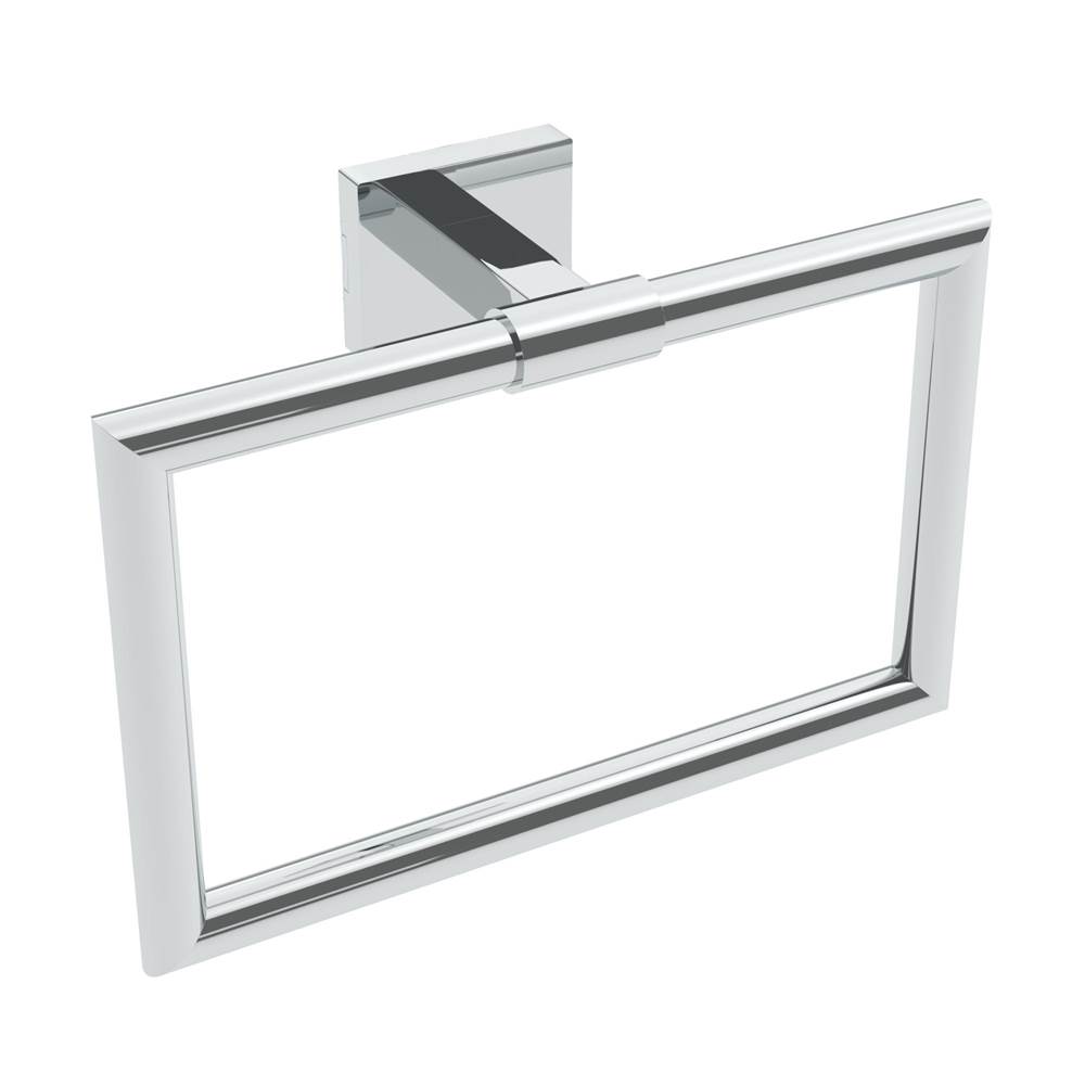 ICO Bath Crater Towel Ring - Chrome-shop
