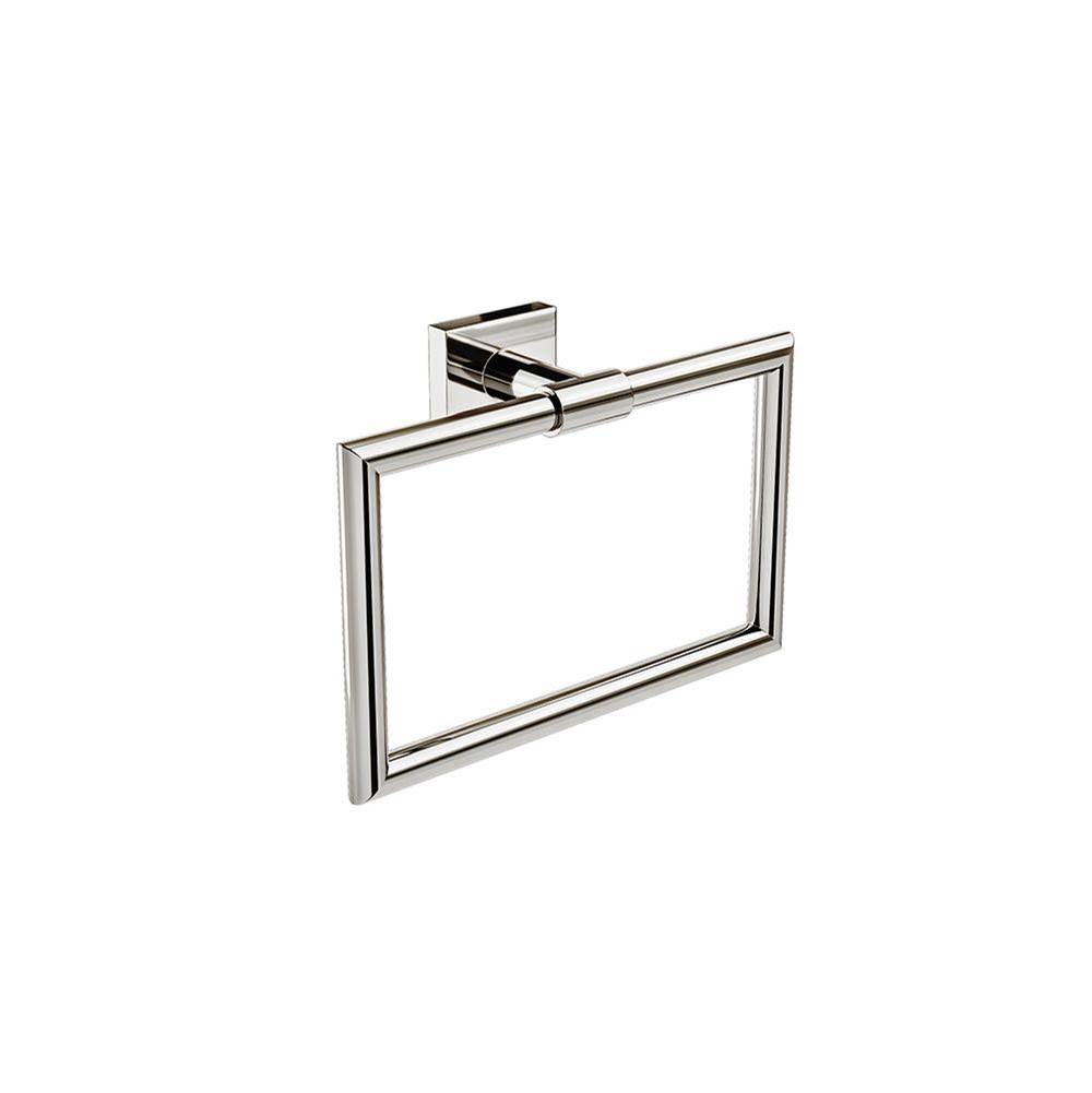 ICO Bath Crater Towel Ring - Polished Nickel-shop