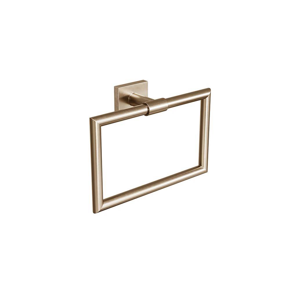 ICO Bath Crater Towel Ring - PVD Brushed Bronze-related