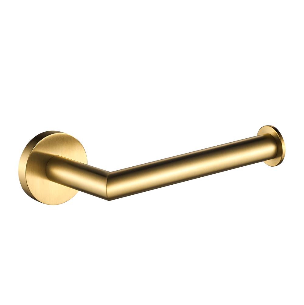 ICO Bath Summit Toilet Paper Holder - PVD Brushed Gold (LH Post)-shop