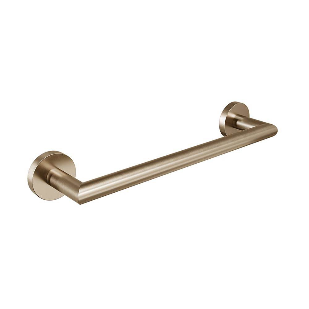 ICO Bath Summit 12'' Towel Bar - PVD Brushed Bronze-shop