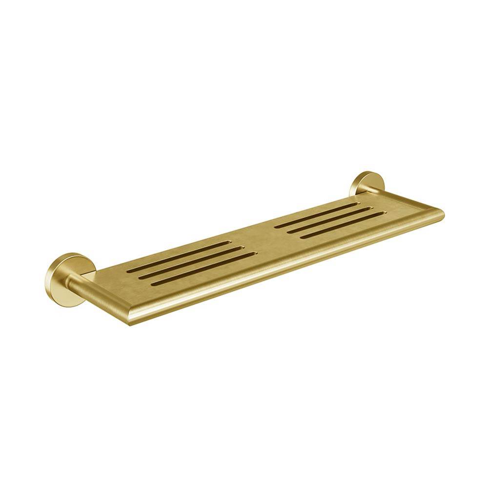ICO Bath Summit Shower Shelf - PVD Brushed Gold-shop